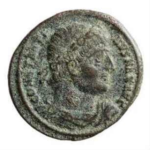 Münze, Follis, Aes 3, 330 - 335 n. Chr.