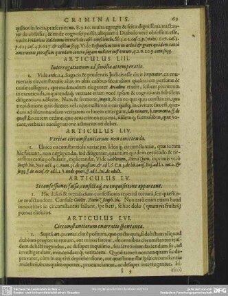 Articulus LIV. Veritas circumstantiarum non omittenda