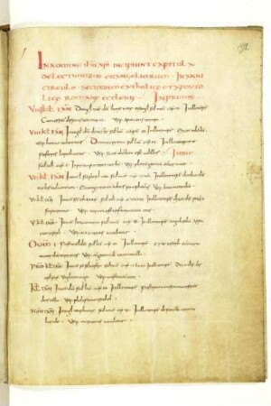 Capitulare evangeliorum