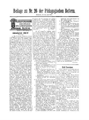 Drill Exercises : Beilage zu Nr. 26 der Pädagogischen Reform
