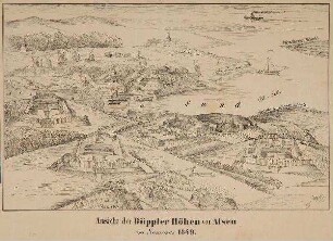 Ansicht der Düppler Höhen vor Alsen (Sommer 1849)