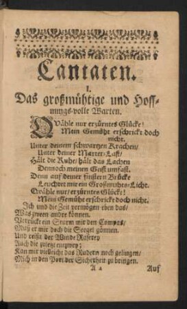 Cantaten.