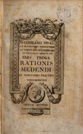 Ratio medendi in nosocomio practico Vindobonensi, 1