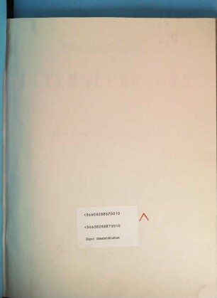 Pflanzenphysiologische Untersuchungen, 1