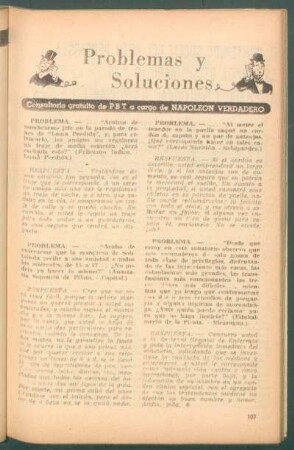 Problemas y soluciones
