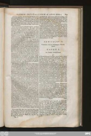 Articulus II. Continens ... Philologico-Theologicam.