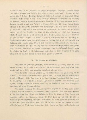 IV. Die Spanier und Engländer