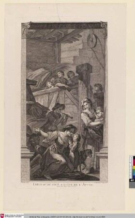 TABLEAU DU COTÉ GUACHE DE L'AUTEL