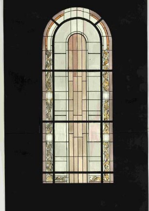 Entwürfe für zwei Schifffenster und ein Turmfenster in der Evangelischen Kirche in Salzgitter-Hallendorf