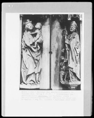 Denkmal des Administrators Adalbert von Sachsen: Der heilige Martin