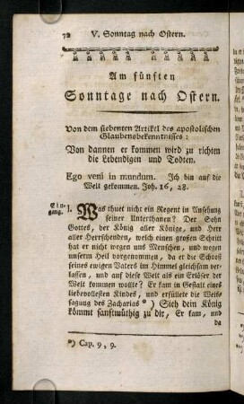 72-75, Vorspruch