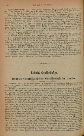 Kolonial-Gesellschaften