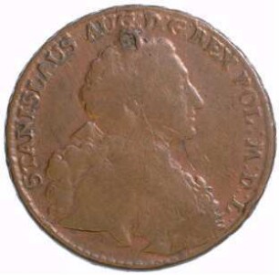 Münze, Dreigröscher (Düttchen), 1766