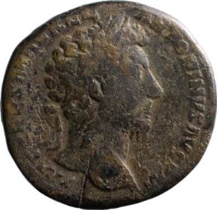 Münze, Sesterz, 162 - 163
