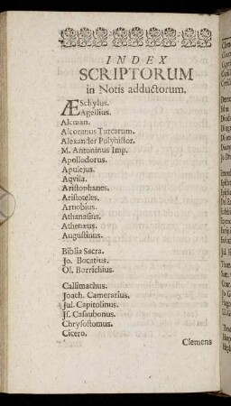 Index Scriptorum