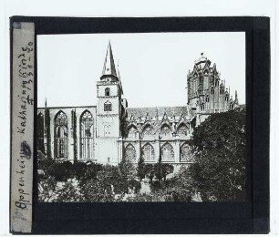 Oppenheim, Katharinenkirche : Außenansicht von S
