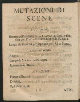 Mutazioni di scene