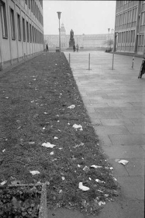 Umweltverschmutzung in der Innenstadt