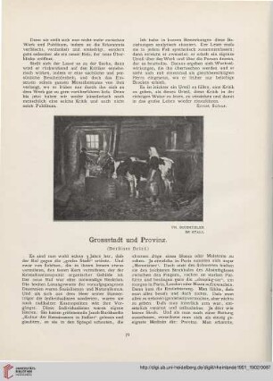 3: Grossstadt und Provinz : Berliner Brief