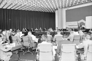 Lörrach: Neues Rathaus; Regio Conférence Tripartite; Gesamtkonferenz
