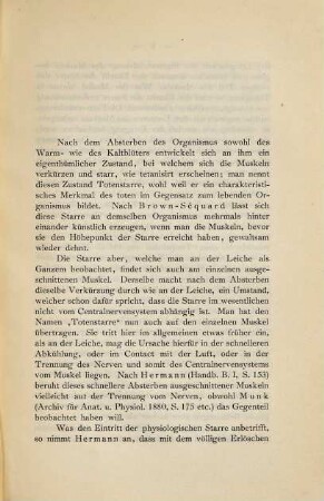 Untersuchungen über Muskelstarre am quergestreiften Muskel : Inaug. Diss.