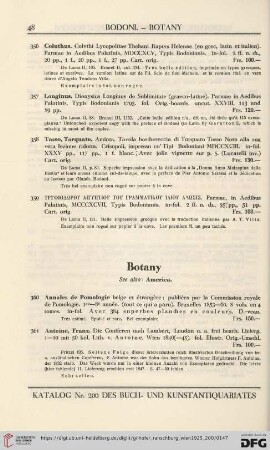 Botany (No. 360 - 405)