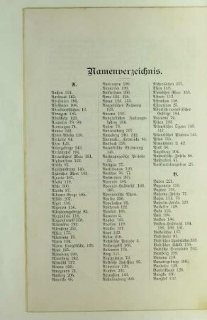Namensverzeichnis