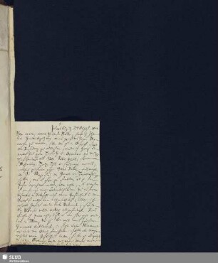 Nr. 5. Kotzebue, August v. an Kotzebue, Anna Christina, 29.08.1800