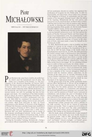 Piotr Michałowski