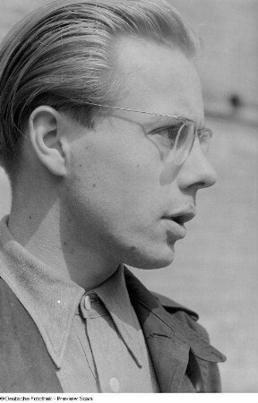 Porträt des Studenten Hans-Joachim Kahlmeyer