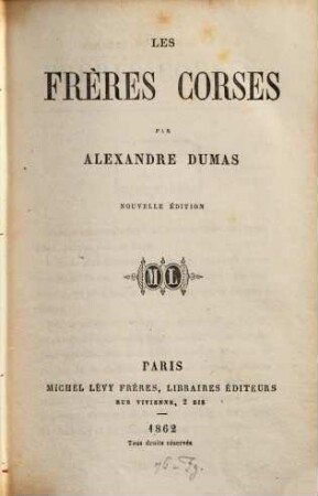 Les frères corses