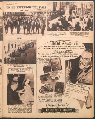 Roosevelt, el presidente demovrático [Fotografía]
