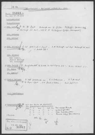 Bad Cannstatt Lutherkirche: Visitationsbericht mit Pfarrbericht 1953