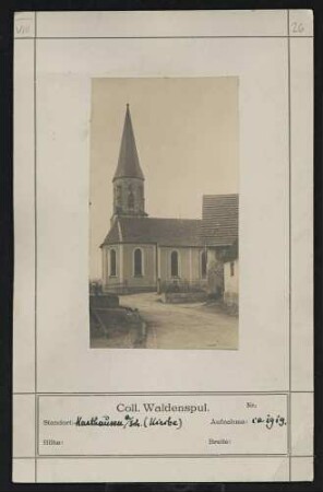 Kirche Standort: Harthausen/Scheer