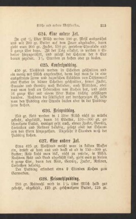628. Reismehlpudding.