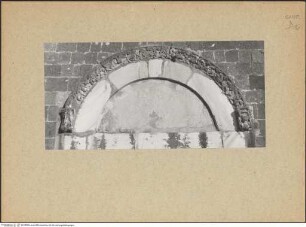 Archivolte des Hauptportals