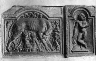 Säugende Wölfin mit Romulus und Remus