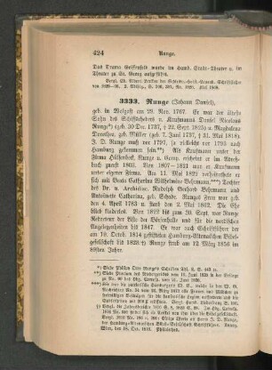 3333. Runge (Johann Daniel)