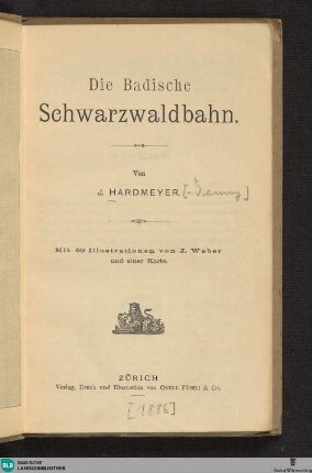 Die badische Schwarzwaldbahn