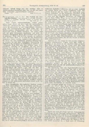 429-432 [Rezension] Pfennigsdorf, Emil, Das Problem des theologischen Denkens