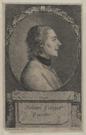 Bildnis des Johann Caspar Lavater