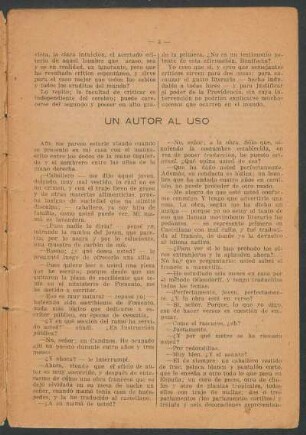 Un autor al uso