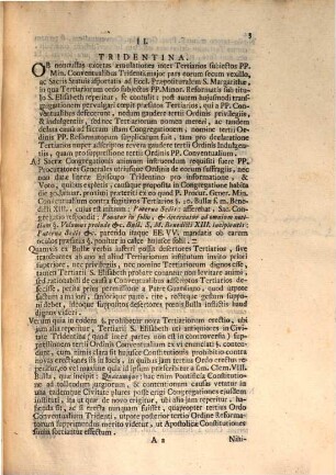 Die XXI. Junii 1746. in Palatio Apostolico Quirinali erit Sacra Congregatio Indulgentiis, Sacrisque Reliquiis praeposita, in qua praeter nonnulos Libellos a Sanctitate Sua remissos, proponentur infrascripta dubia