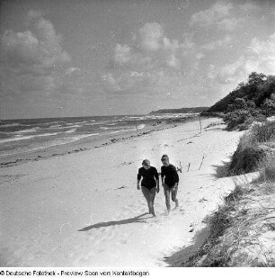 Ostsee; Gisela mit Reifen, beim Sprung