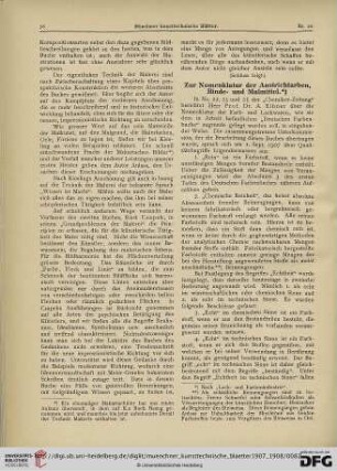 4: Zur Nomenklatur der Anstrichfarben, Binde- und Malmittel