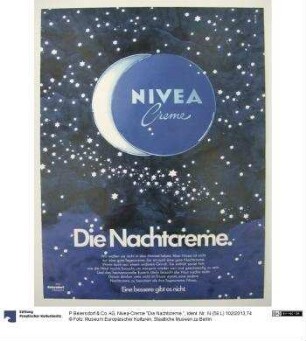 Nivea-Creme "Die Nachtcreme."