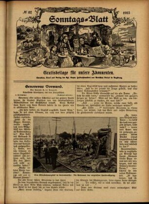 Ausgabe vom Sonntag, den 19. Oktober 1913.