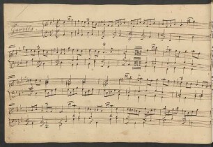 Gavottes. Arr; clavier; B-Dur; HWV 15