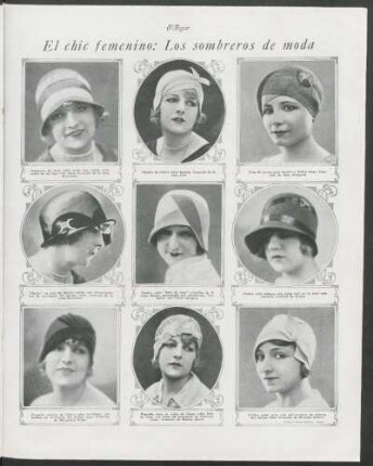 El chic femenino: Los sombreros de moda