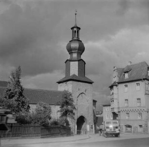 Saalfeld. Oberes Tor bzw. "Oberköditzer" Tor